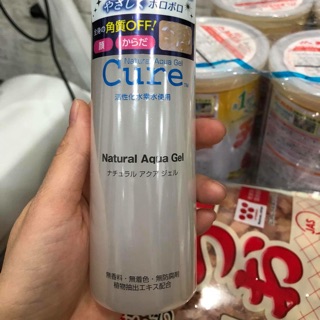 Combo tẩy da chết cure và kem dưỡng trắng hadalabo