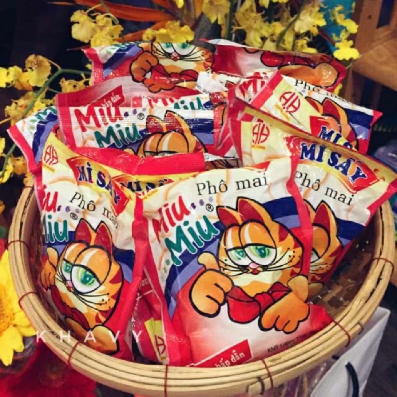 BỊCH SIÊU TO 50 GÓI MÌ SẤY TRẺ EM MIU MIU TUỔI THƠ