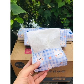 Bịch giấy ăn hình Thỏ xinh xắn siêu dai, siêu mềm mịn - Hàng Nội địa Trung