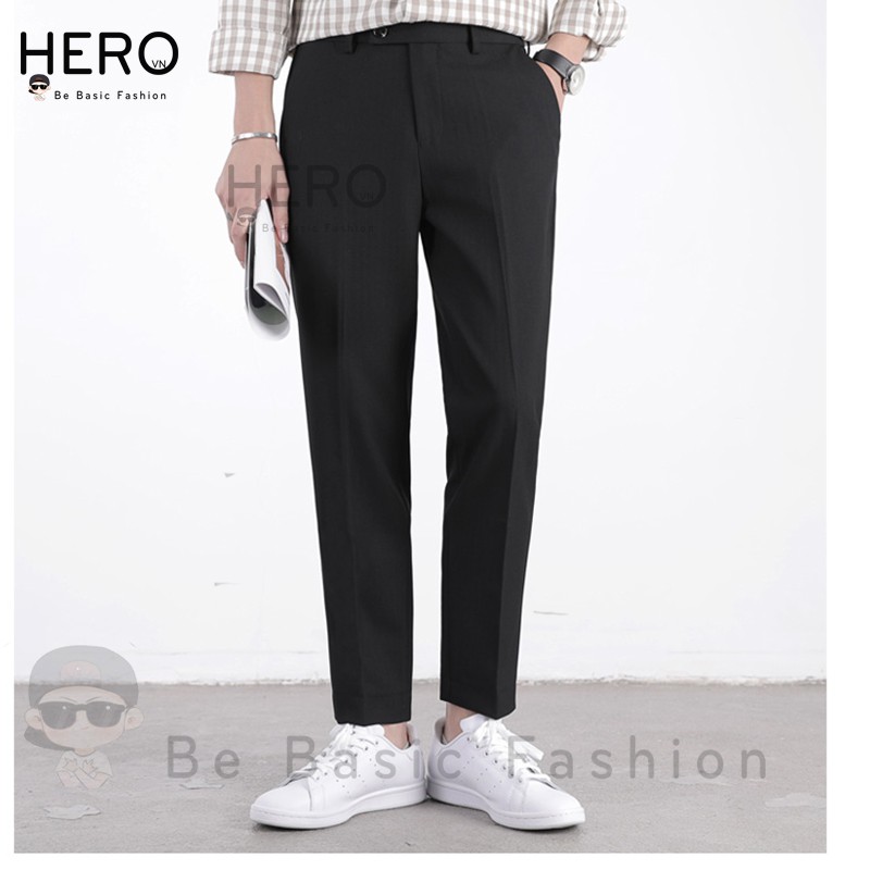 ( Ảnh thật) Quần Tây Âu Nam Dáng Côn Công Sở  Trẻ Trung Thanh Lịch Phong Cách Hàn Quốc QA1 | BigBuy360 - bigbuy360.vn