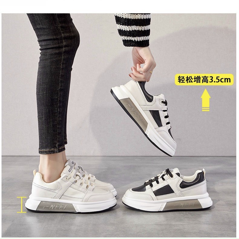 Giày sneaker Unisex kiểu dáng thể thao đế độn 3,5cm Giay Giay06