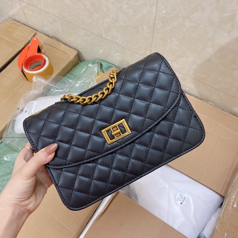 Túi ô trám size 22 hàng 1:1 (ảnh thật có bảng tên)