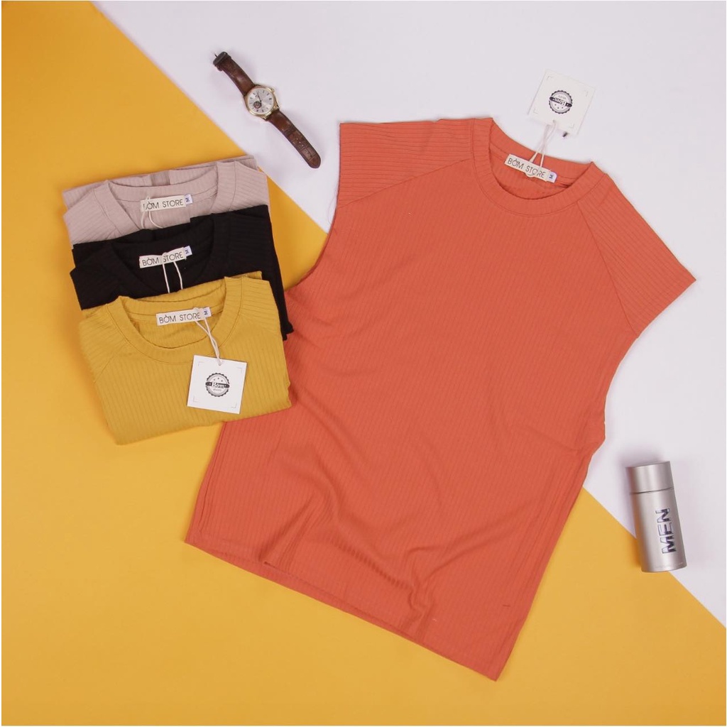 Beacon Denim (Bờm Store) - Áo ba lỗ nam chất thun gân (tanktop basic) đi biển, du lịch thoải mái