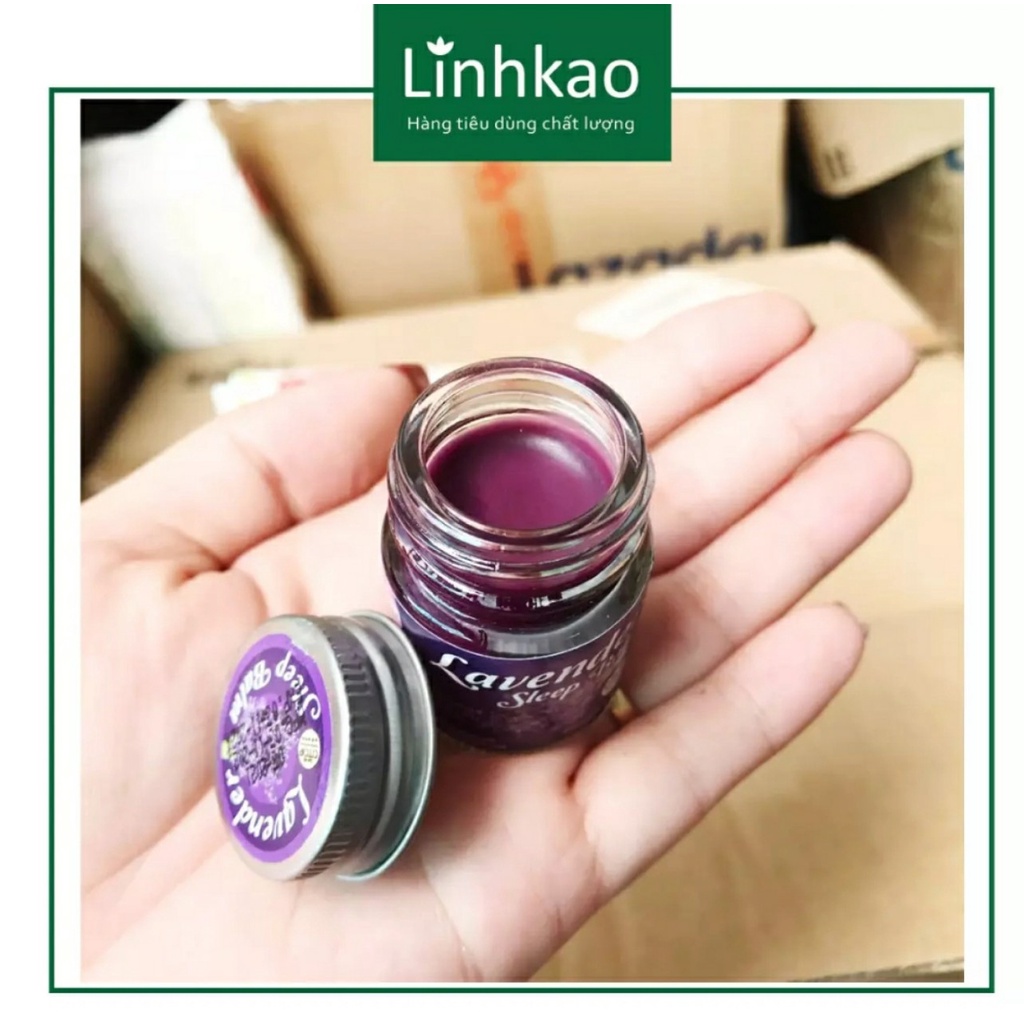 6 DẦU NGỦ NGON LAVENDER SLEEP BALM THÁI LAN 15G