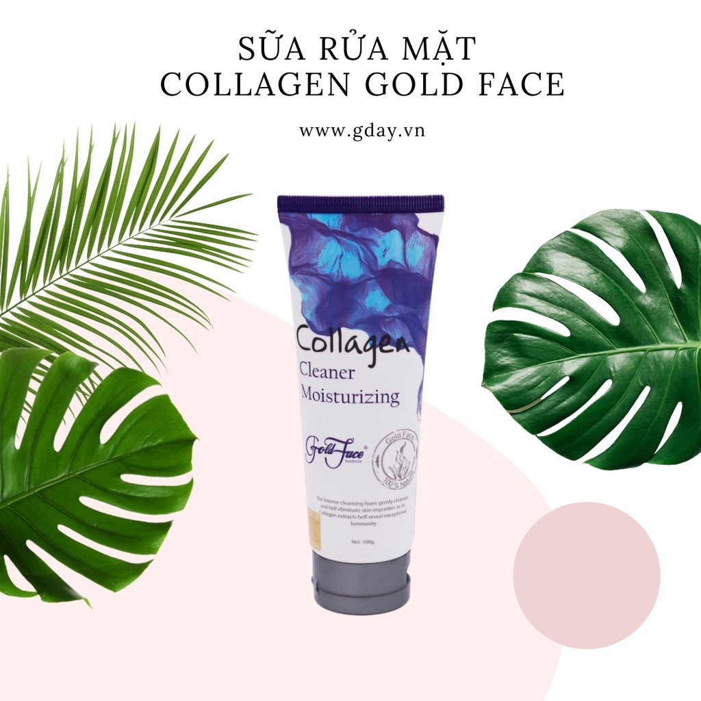 [Chính hãng] SỮA RỬA MẶT CAO CẤP GOLD FACE 100G