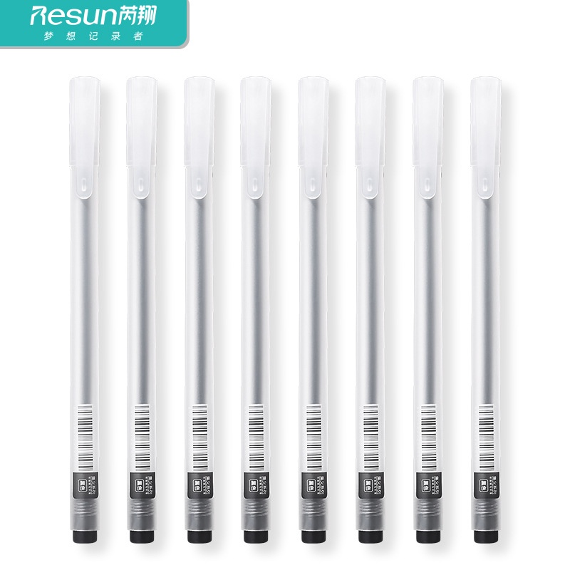 Bút bi nước cute mực gel đen xanh đỏ nét 0.5mm mực đều nét chữ đẹp đủ màu