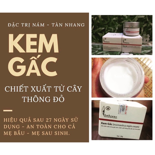 Kem gấc thông đỏ