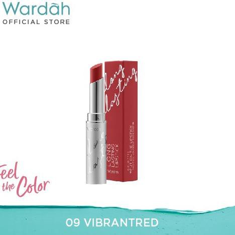 (hàng Mới Về) Son Môi Wardah 09 Màu Đỏ 2.3g Lâu Trôi | BigBuy360 - bigbuy360.vn