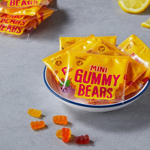 Kẹo Dẻo Gấu Gummy Jelly Vị Trái Cây No Brand 252g