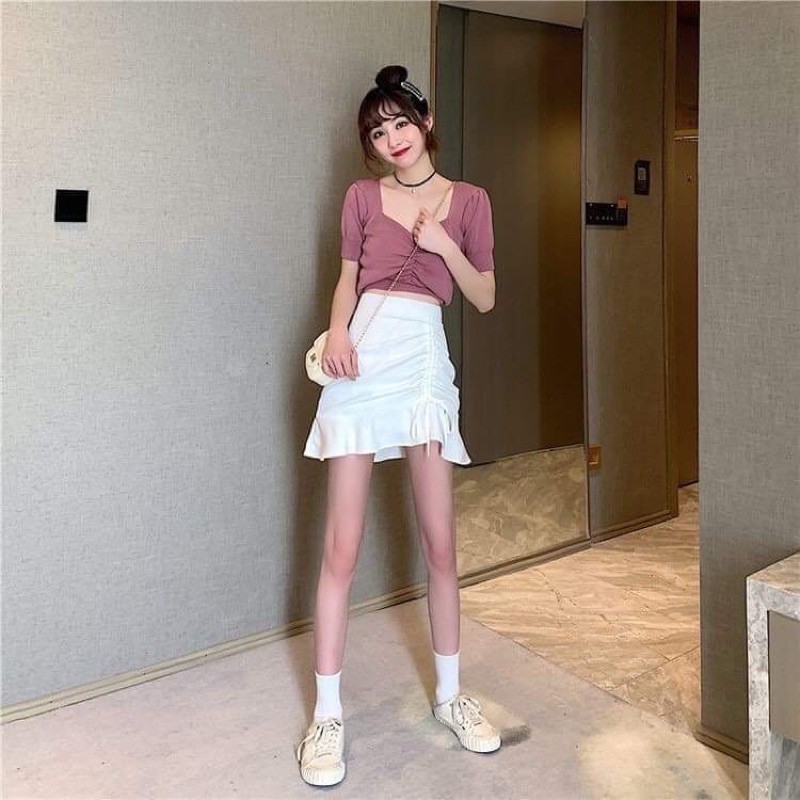 Chân váy đuôi cá dây rút ulzzang 🎈🎈🎈