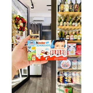 [Mẫu Mới] Socola thanh sữa Kinder Schokolade 100g