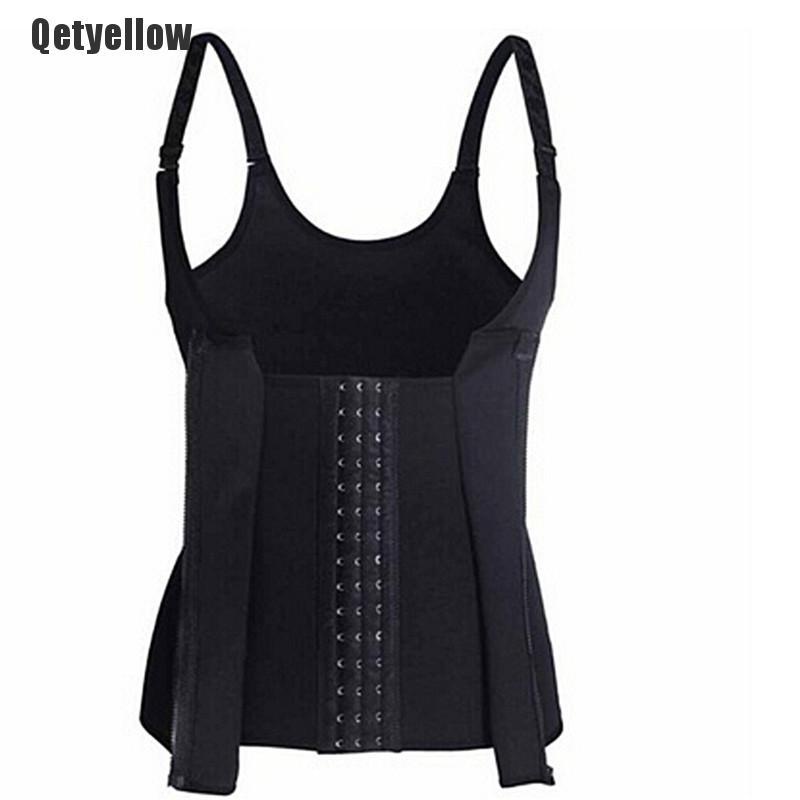 Áo nịt bụng định hình vòng eo thon gọn màu đen