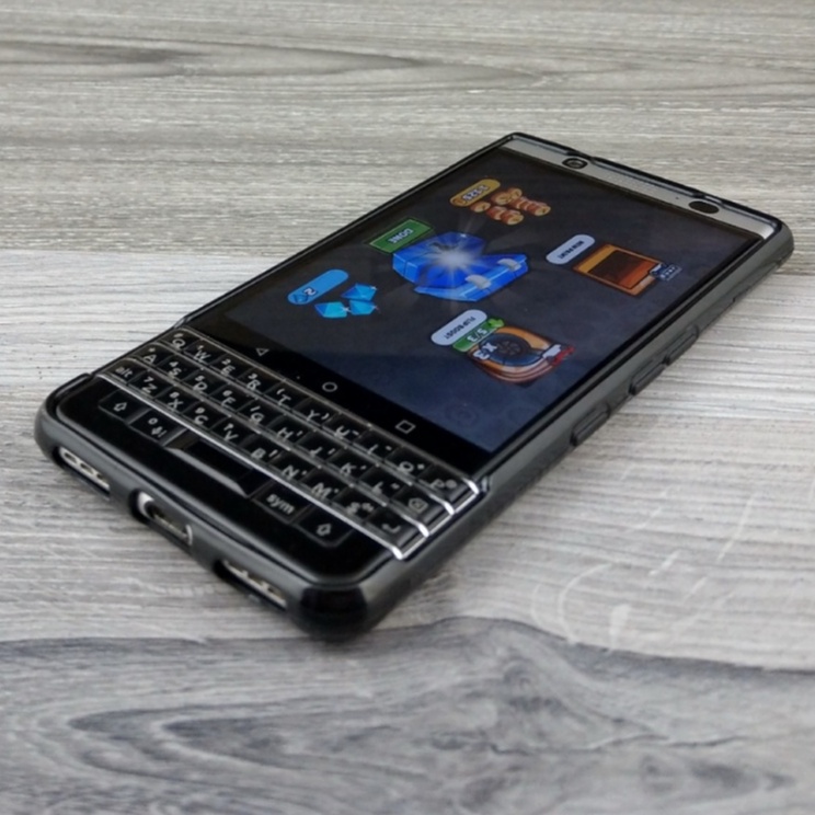 Ốp Lưng Blackberry Keyone Dẻo Màu Đen