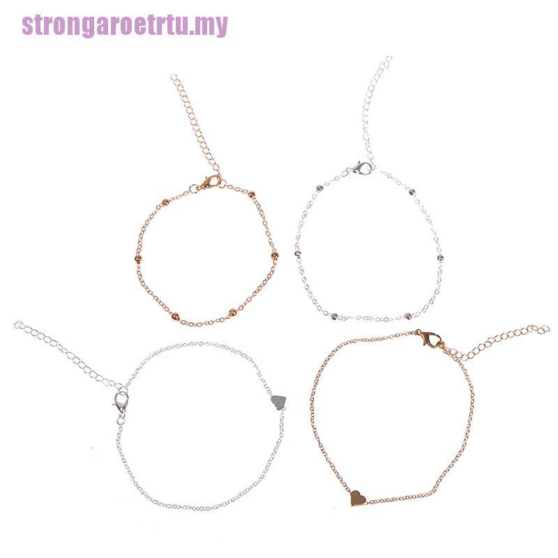 Lắc Chân Hai Lớp Hình Trái Tim Thời Trang Cho Nữ | BigBuy360 - bigbuy360.vn