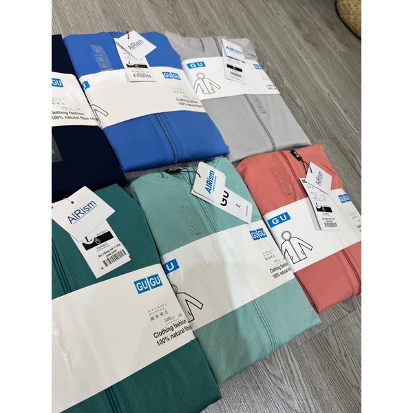 Áo chống nắng nữ  G.U. U VNXK  đủ size 35-62kg gồm 6 màu