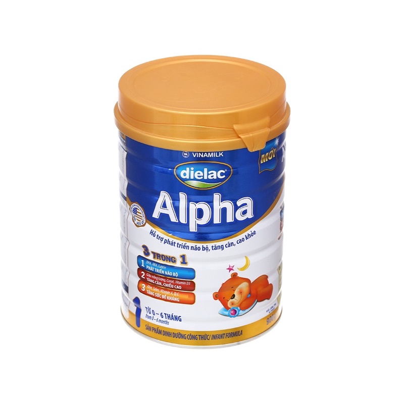 Sữa Bột Dielac Alpha 1 900g