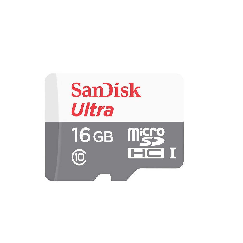 Thẻ nhớ 16G Micro SD Sandisk Ultra chính hãng. BH 5 năm