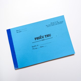 Phiếu thu/chi 2 liên 28 bộ