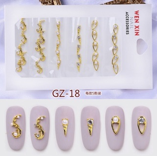 Set charm đá kiểu gắn móng,charm đá kiểu nail(ib chọn mẫu)