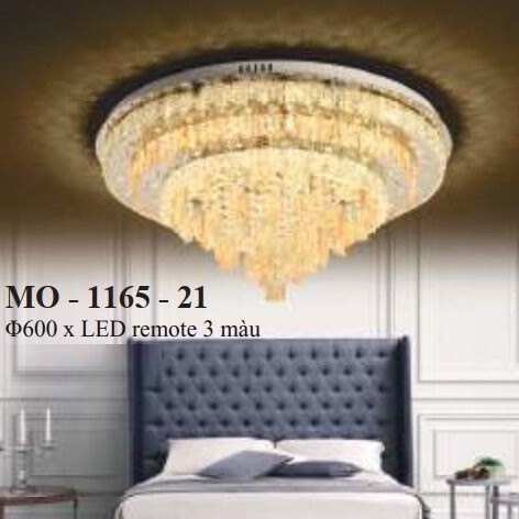 Đèn mâm ốp trần pha lê LH MO-1165-21
