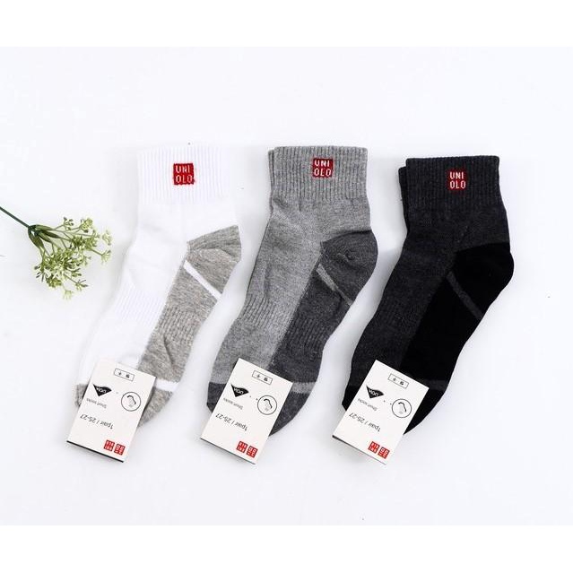 Tất, Vớ ngắn, thấp cổ UNIQLO chất liệu COTTON thoáng mát