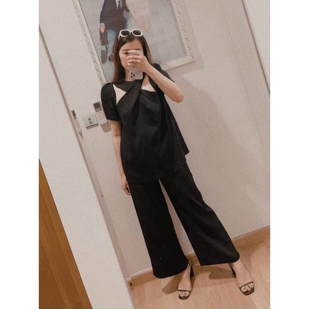 Áo xinh lạ mắt 2màu basic 𝐊𝐄̀𝐌 𝐀̉𝐍𝐇 𝐓𝐇𝐀̣̂𝐓  𝐁𝐀𝐎 𝐊𝐈𝐄̂̉𝐌 ❌