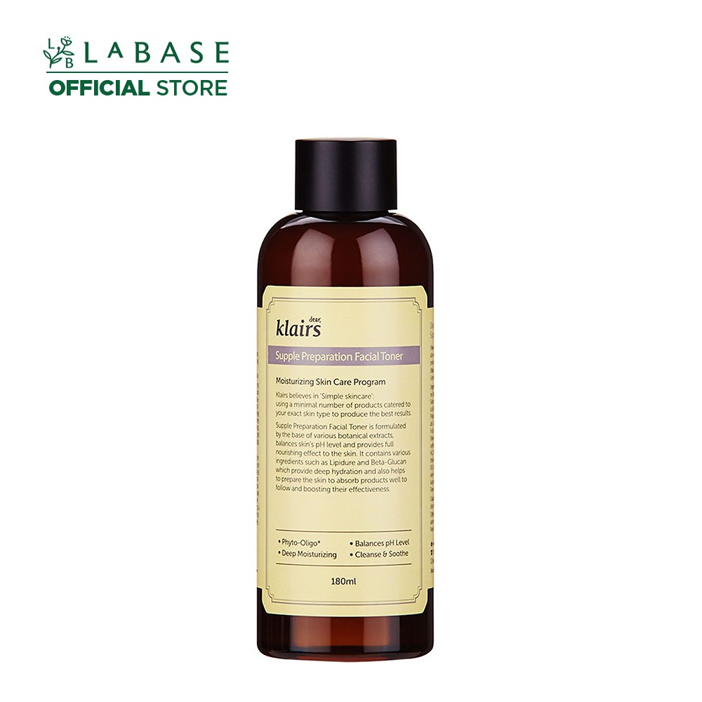 Nước hoa hồng Dear Klairs Supple Preparation Facial Toner 180ml - Hàng Nhập Khẩu | BigBuy360 - bigbuy360.vn