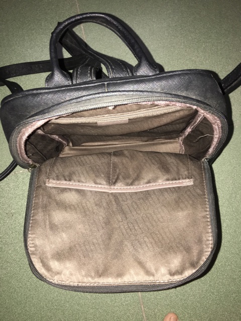 Balo mini nữ hàng si da canvas