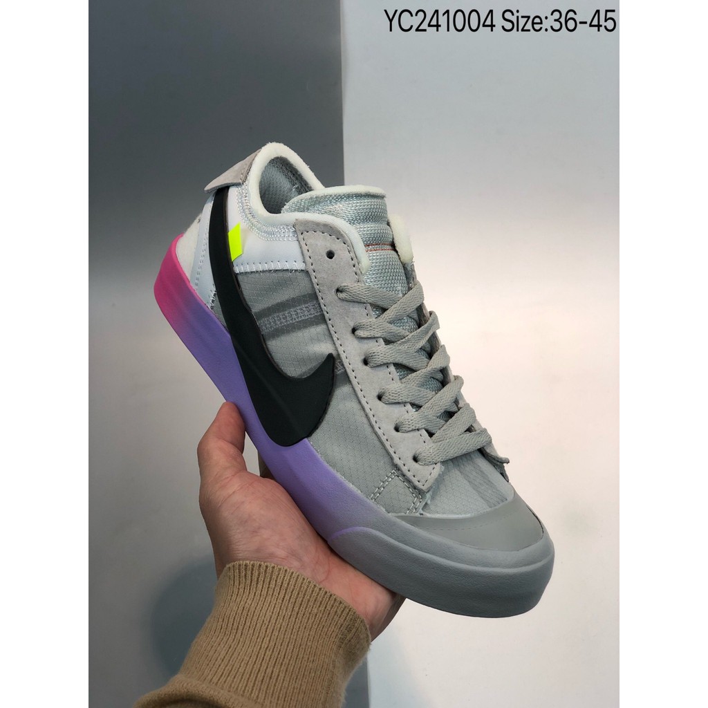 📦 FULLBOX 🌐 ORDER  🎀 SALE 50% 🎀 💯 ẢNH THẬT 🏷 Nike The 10 Nike Blazer Mid Off-White 🏷 👟 GIÀY NAM NỮ 👟