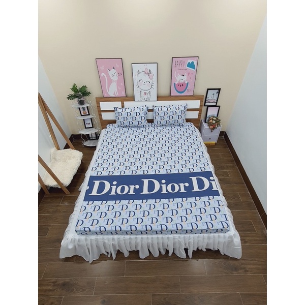 Ga gối giường,nệm cotton boly dùng cho cả 4 mùa