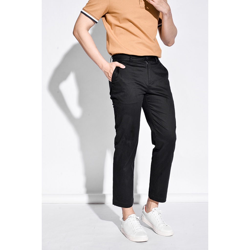 [Mã BMBAU50 giảm 7% đơn 99K] Quần kaki dài. Cotton. STRAIGHT CROP form - Routine 10S20PCA005