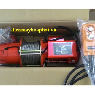 Tời điện Kio Winch GG300, tời mặt đất chất lượng tốt