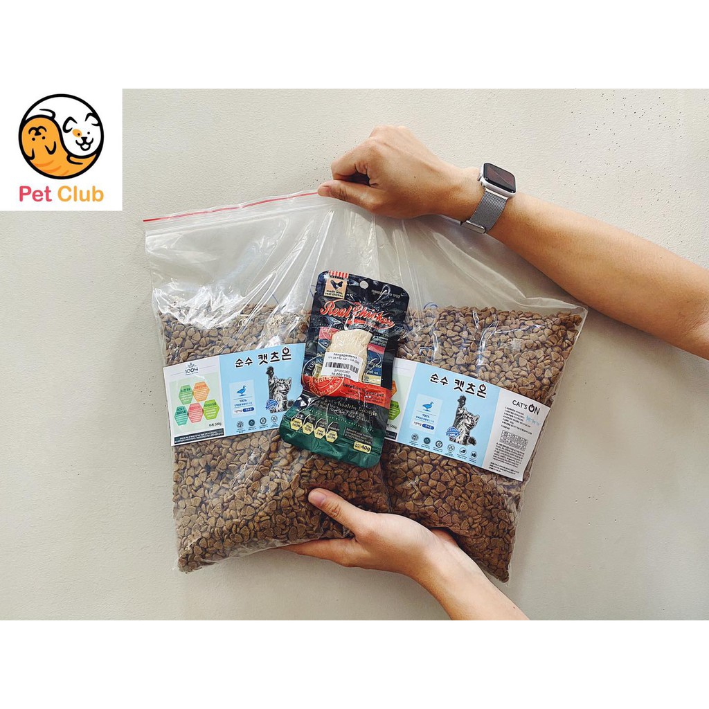 Hạt khô cho mèo Cat's On chiết 1kg