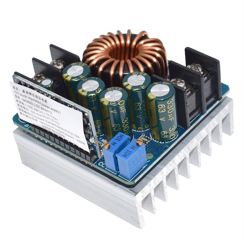 Mô Đun Hạ Áp DC-DC 400W 15A 10.5-60V Sang 10-60V