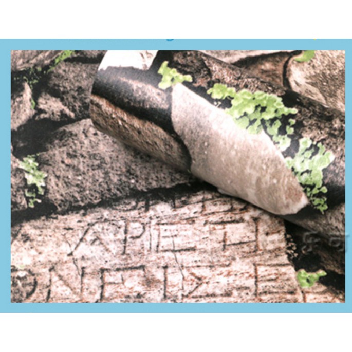 Decal giấy dán tường gạch lát 3D (khổ rộng 0.45m)