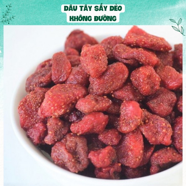 Dâu tây sấy dẻo chua ngọt vị tự nhiên by Tiệm nhà Mơ