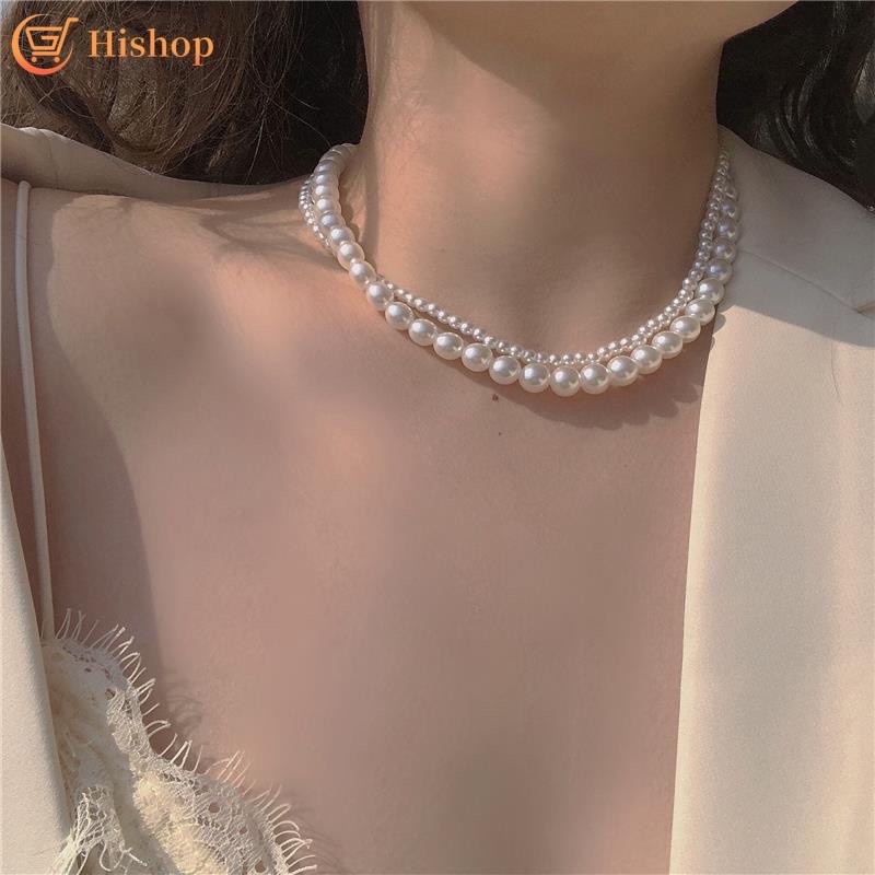 vòng cổ hạt trai cao cấp