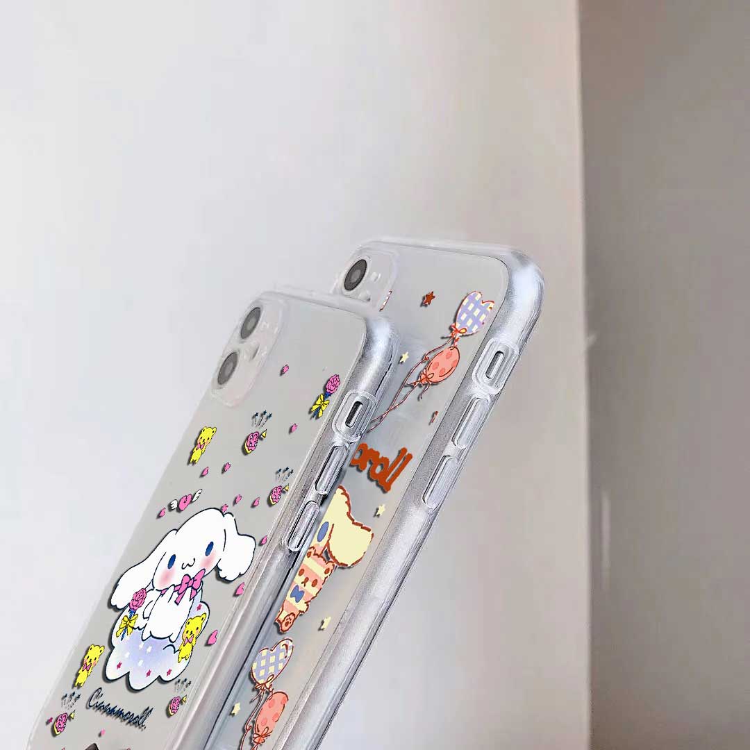 ốp điện thoại Samsung S6 S7 Edge Plus S8 S9 S10 S20 Plus S10E S10 Lite ốp lưng Cookie Bunny-1