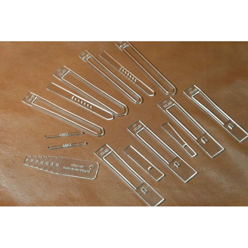 Rập Khuôn Mẫu Đồng Hồ 12 Size thông dụng - Xưởng LUXI decor