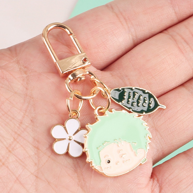 Tmdbyx Móc khóa hợp kim họa tiết hoạt hình xinh xắn