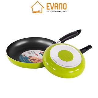 Chảo chống dính Sunhouse size 18cm và 24cm hợp kim nhôm cao cấp dùng được cho bếp từ