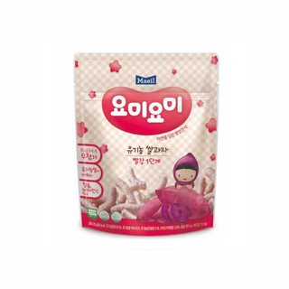 [MAEIL] Bánh ăn dặm hữu cơ Maeil Hàn Quốc màu đỏ vị khoai lang tím