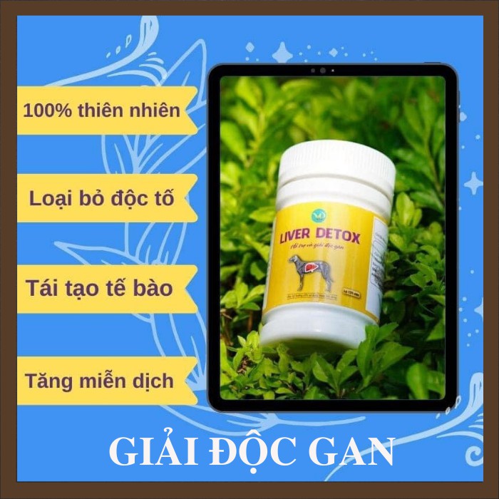 Hỗ Trợ Và Giải Độc Gan Chó Mèo - Liver Detox