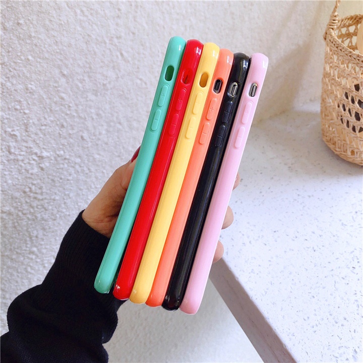 Ốp Lưng iPhone 6/6S/6Plus/6SPlus/7/8/7Plus/8Plus/X/XS/XSMax/11/11Pro/11ProMax chất liệu TPU 6 Màu - Mã TZAC261