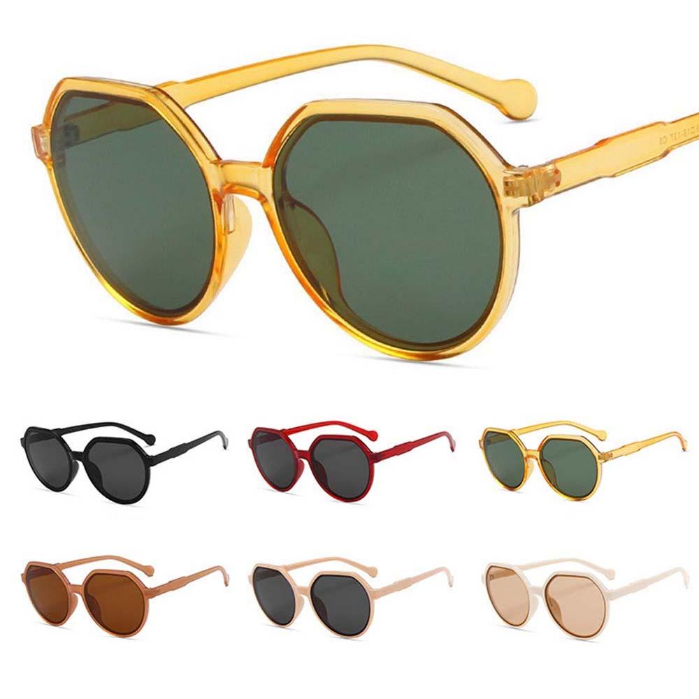 BACK2LIFE Kính Mát Tròng Tròn Nhiều Màu Sắc Kẹo Ngọt Thời Trang Cho Nữ