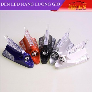 ĂNG TEN đèn led năng lượng gió Vây cá mập ô tô
