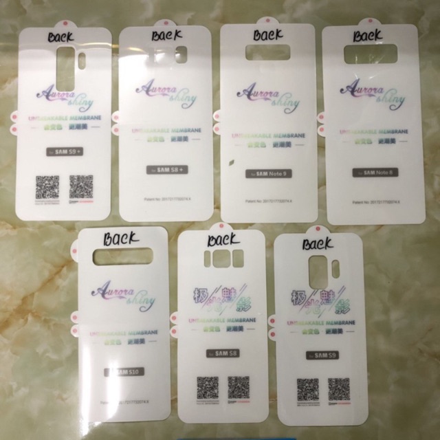Dán PPF mặt sau chống trầy S9, S9plus,S8,s8plus,