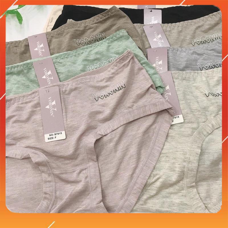 Quần lót nữ cotton thô cao cấp kháng khuẩn thấm hút mồ hôi siêu mát tag Voronin Q2203