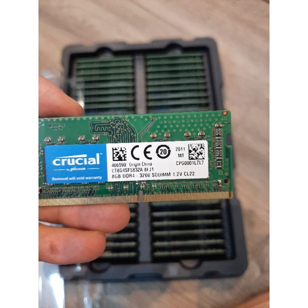 Ram Laptop Crucial DDR4 8GB 16GB 3200MHz CT8G4SFS832A - CT16G4SFS832A - Bảo hành 3 năm
