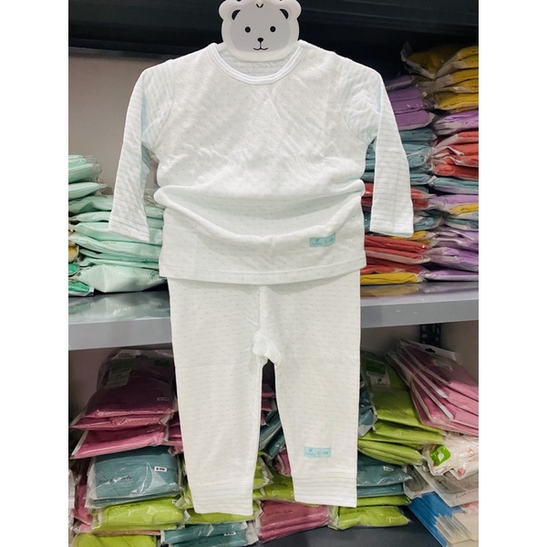 [XẢ KHO] Bộ cài vai cotton 2 lớp Lullaby